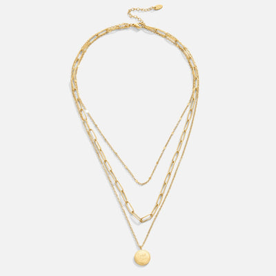 Janie Coin Layered Necklace